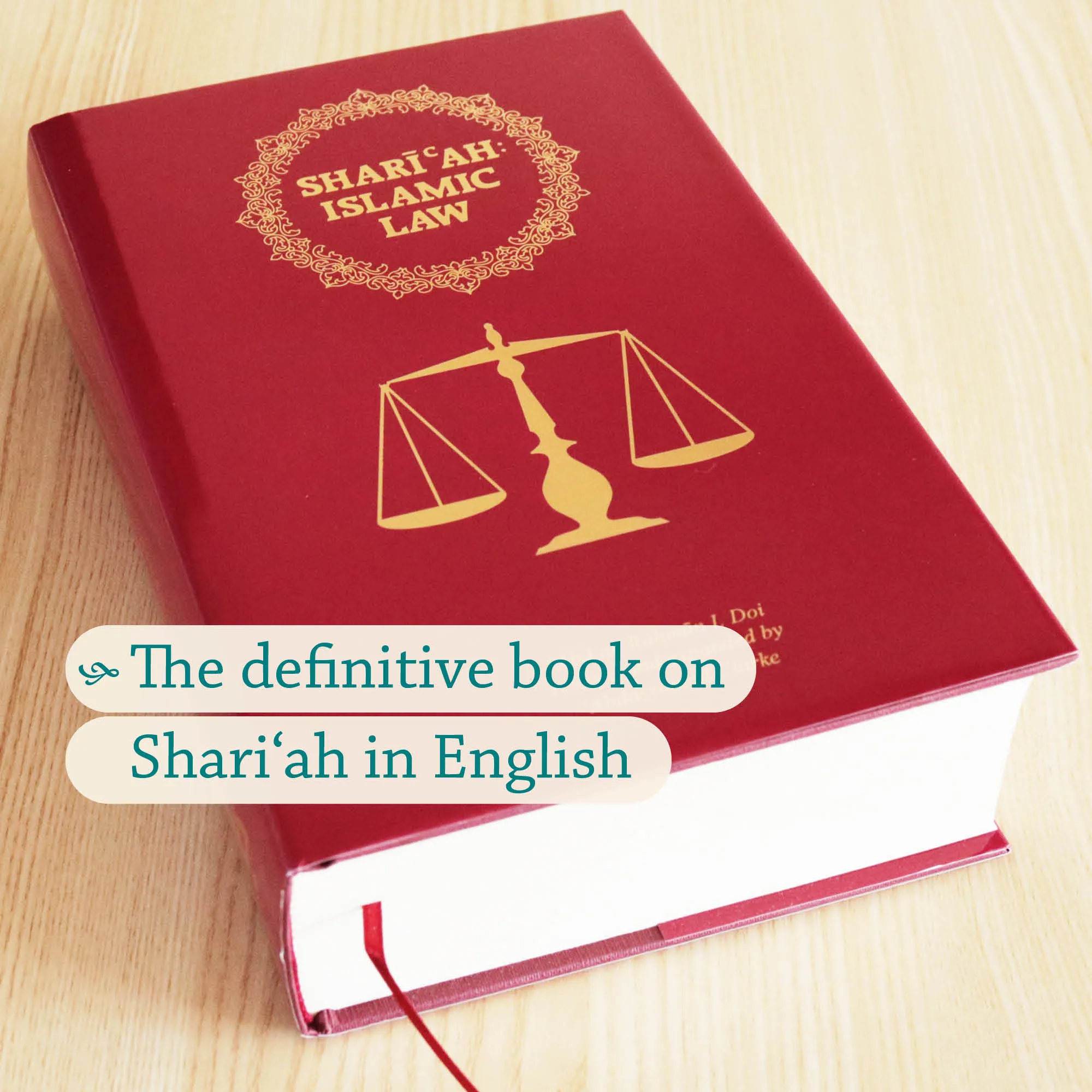 Front cover Photograph of Shari‘ah: Islamic Law by Abd ar-Rahman I. Doi, Abdassamad Clarke. Islamic Law textbook by Ta-Ha Publishers