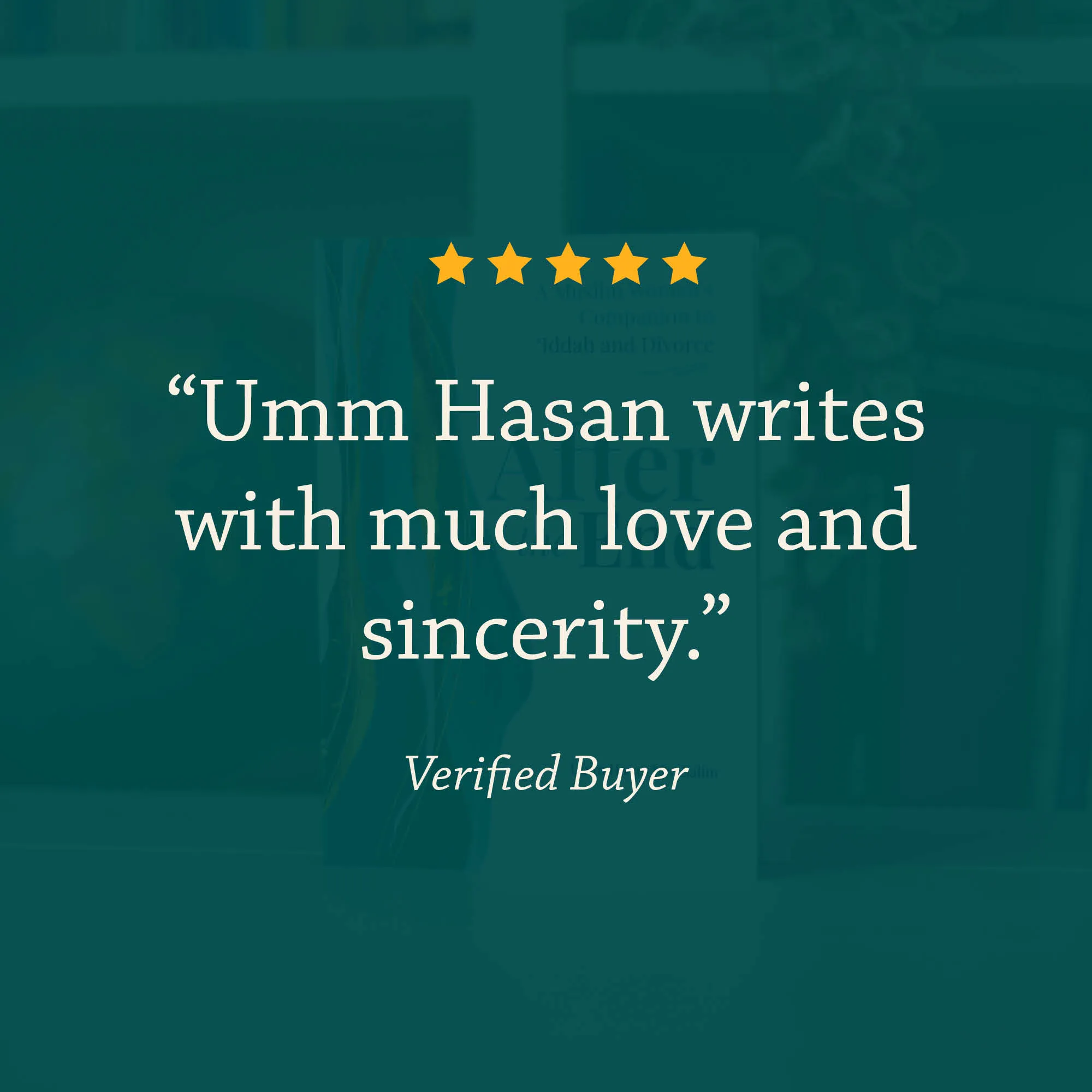 Book Review of After the End by Umm Hasan Bint Salim. Iddah and divorce guide for Muslim women by Ta-Ha Publishers