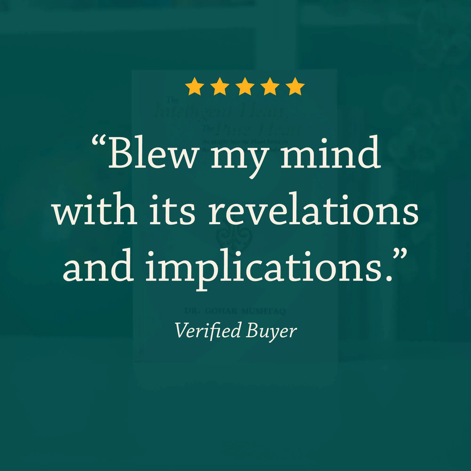 Book Review of Intelligent Heart, Pure Heart by Gohar Mushtaq. Purification of the heart by Ta-Ha Publishers